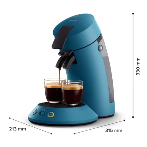 Machine à café à dosettes SENSEO Original Plus Bleu Paon CSA210/00