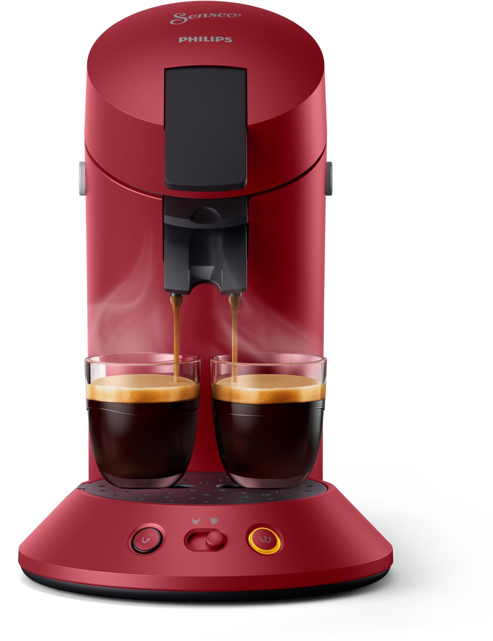 Machine à café à dosettes SENSEO Original Plus Rouge CSA210/91