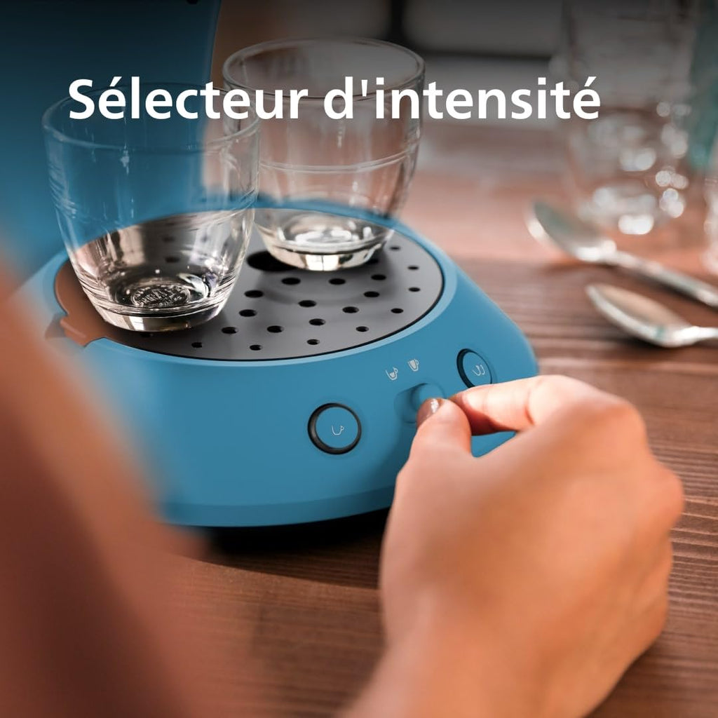 Machine à café à dosettes SENSEO Original Plus Bleu Paon CSA210/00