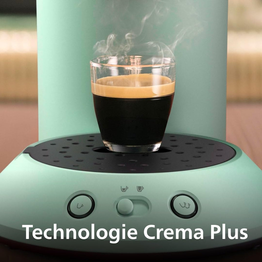 Machine à café à dosettes SENSEO Original Plus Vert Désert CSA210/80