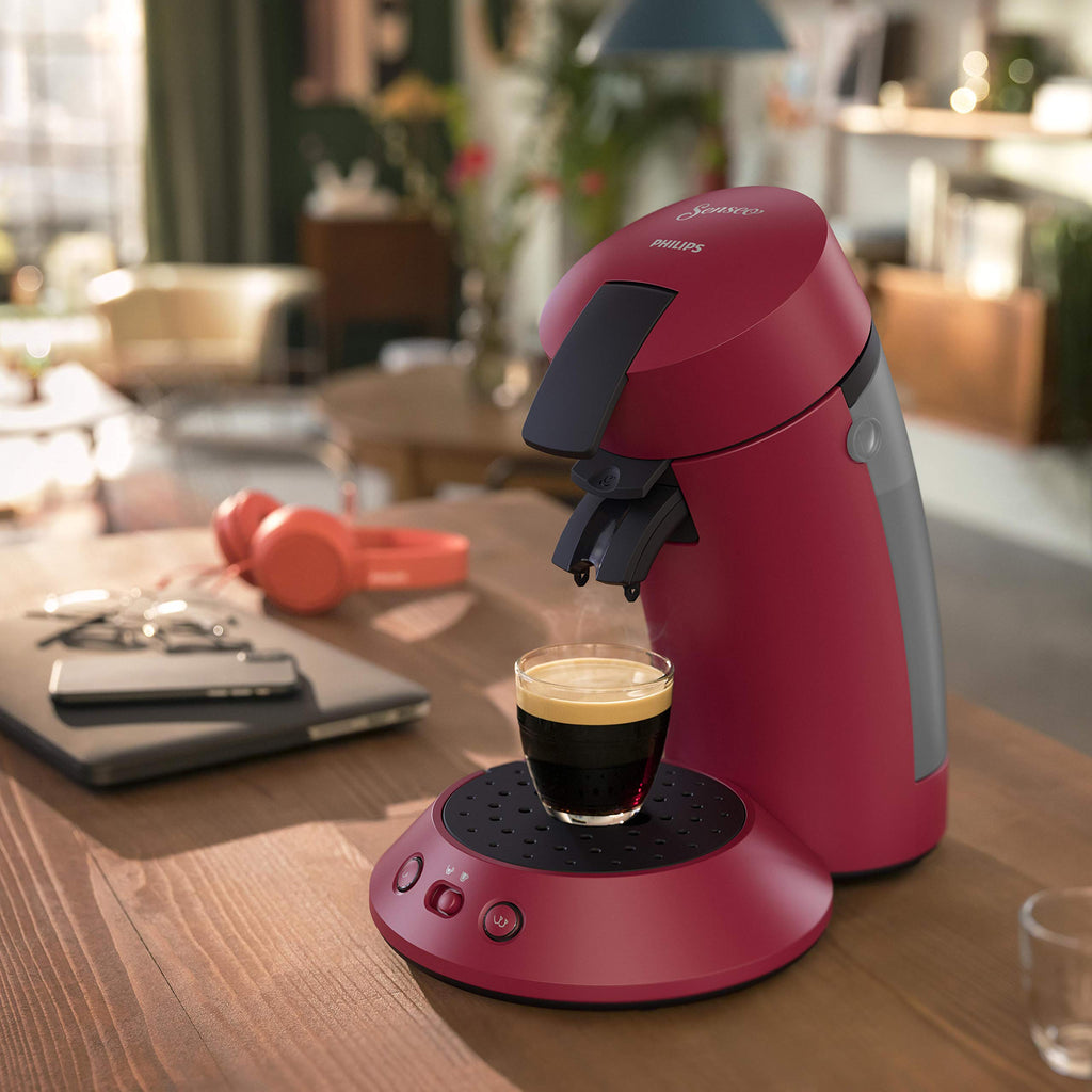 Machine à café à dosettes SENSEO Original Plus Rouge CSA210/91